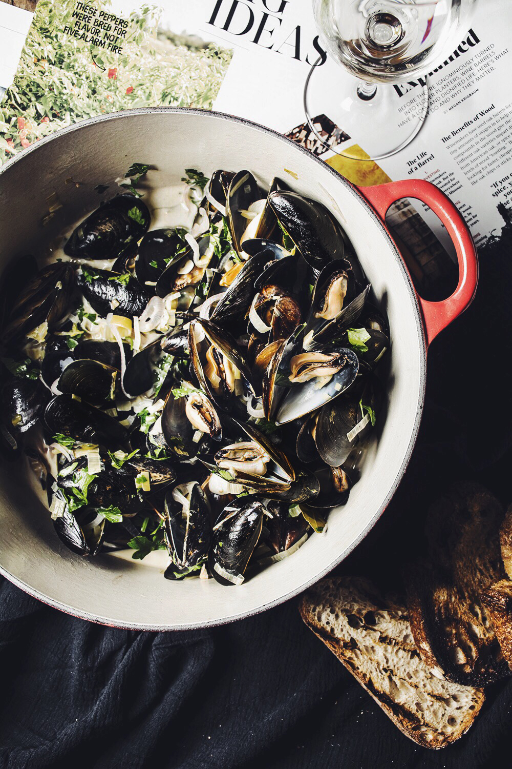Sailor-Style Mussels