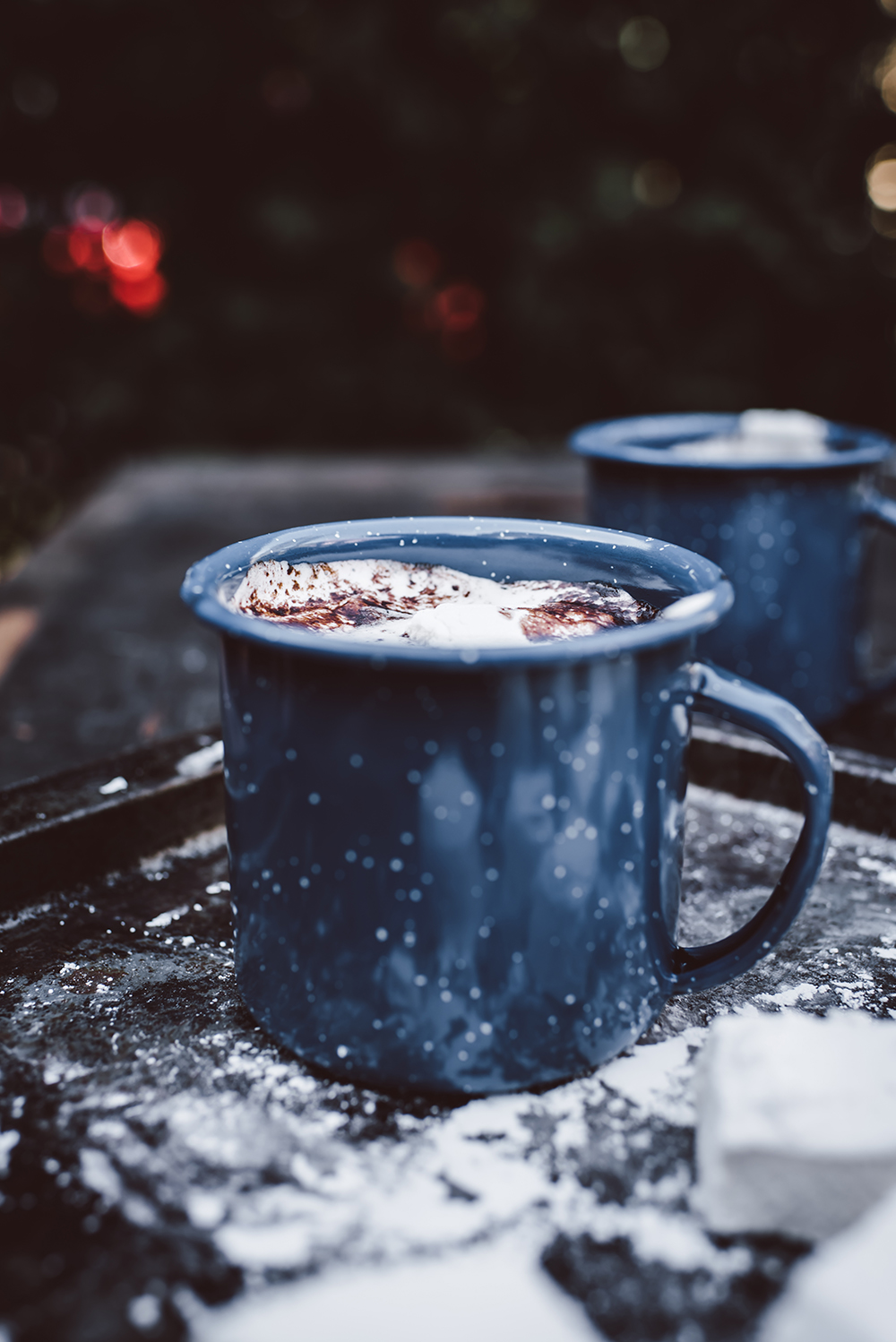 Mexican Hot Chocolate with Homemade Marshmallows