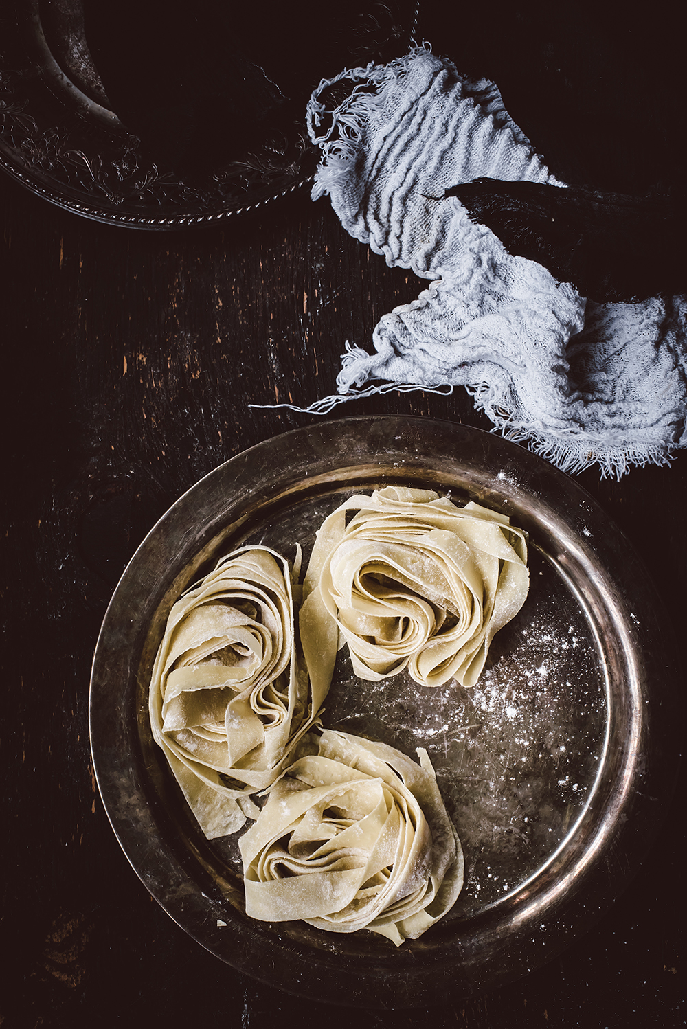 Pappardelle with Mushroom Stroganoff