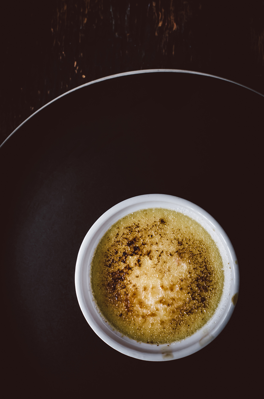 Blood Orange Creme Brulee