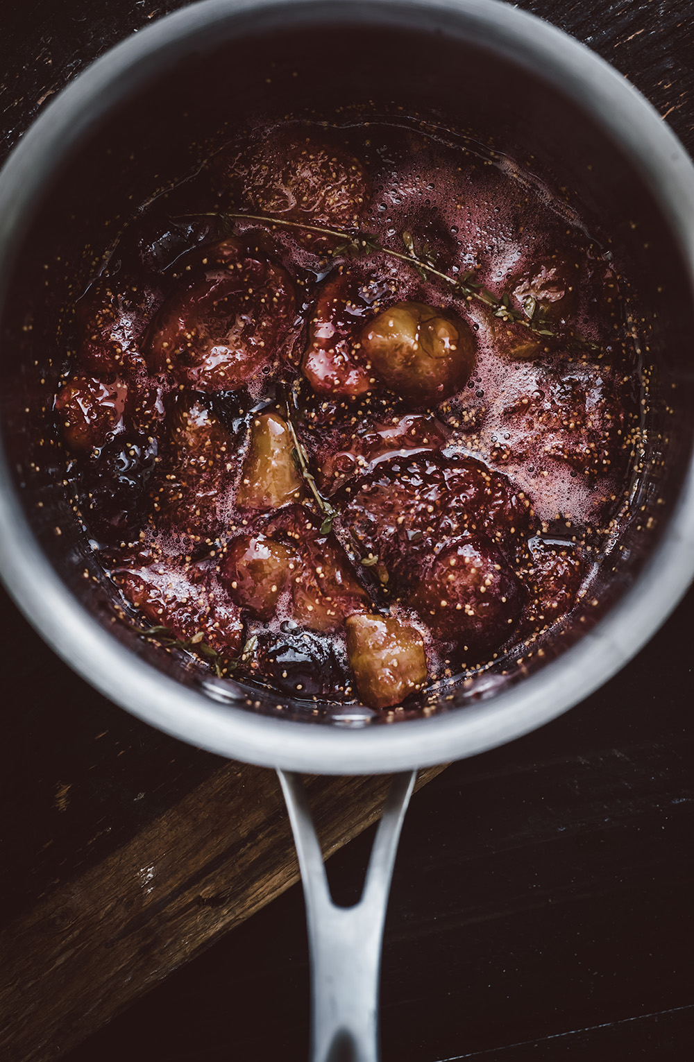 Fig and Serrano Jam with Lemon and Thyme