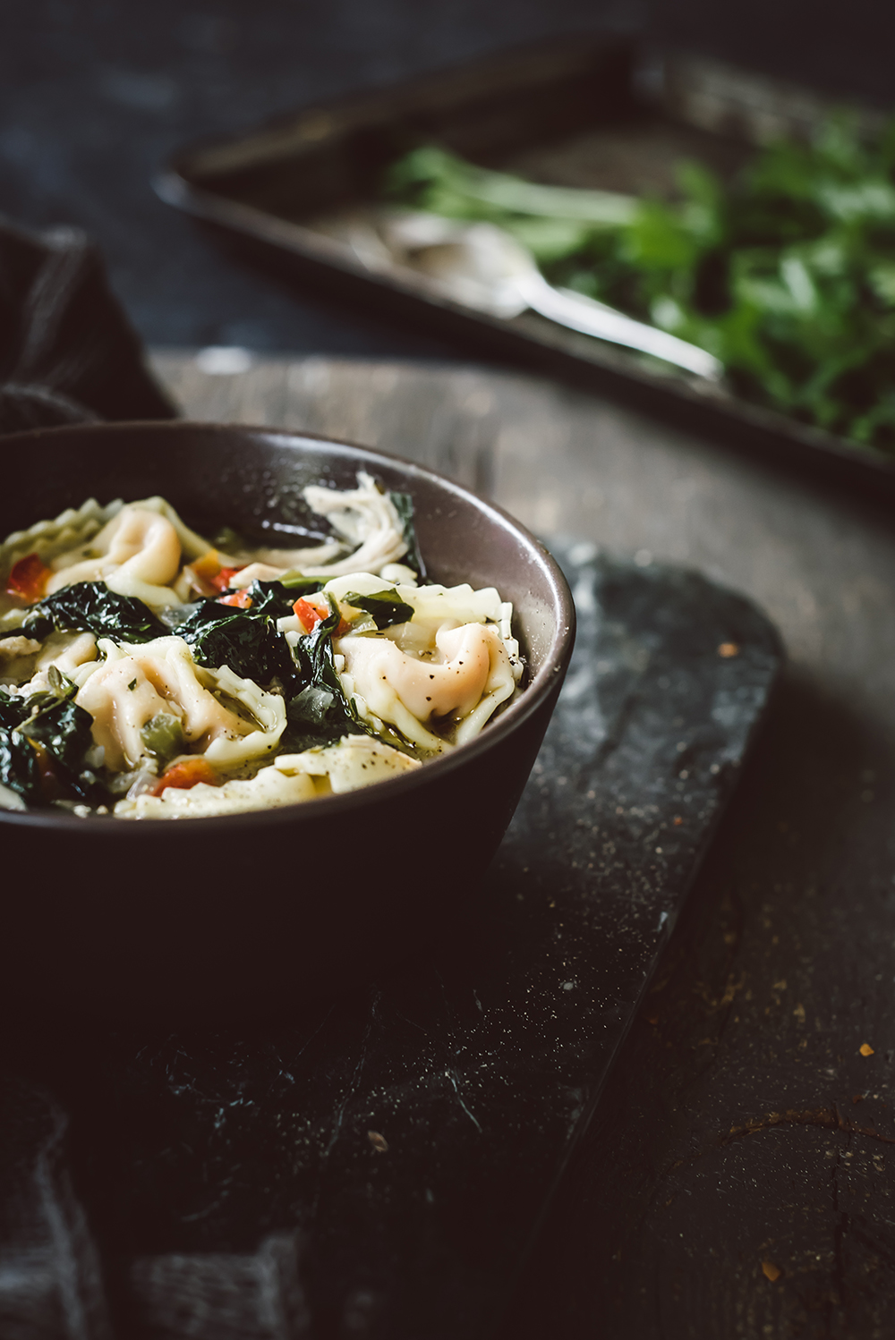 Chicken Tortellini Soup