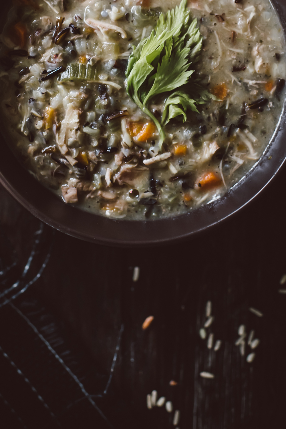 Wild Rice Soup for Fall