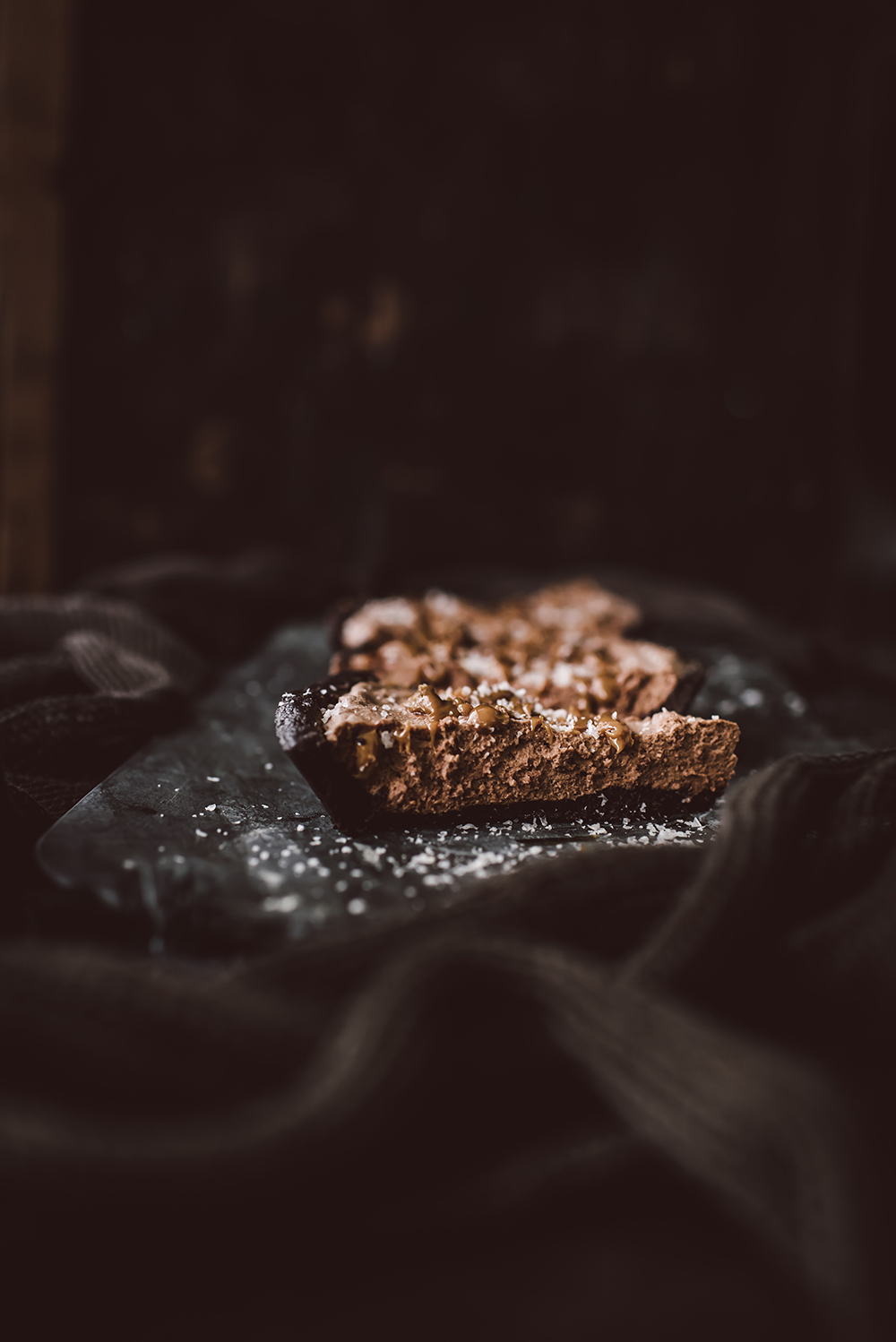 Chocolate Mousse Pie Slice