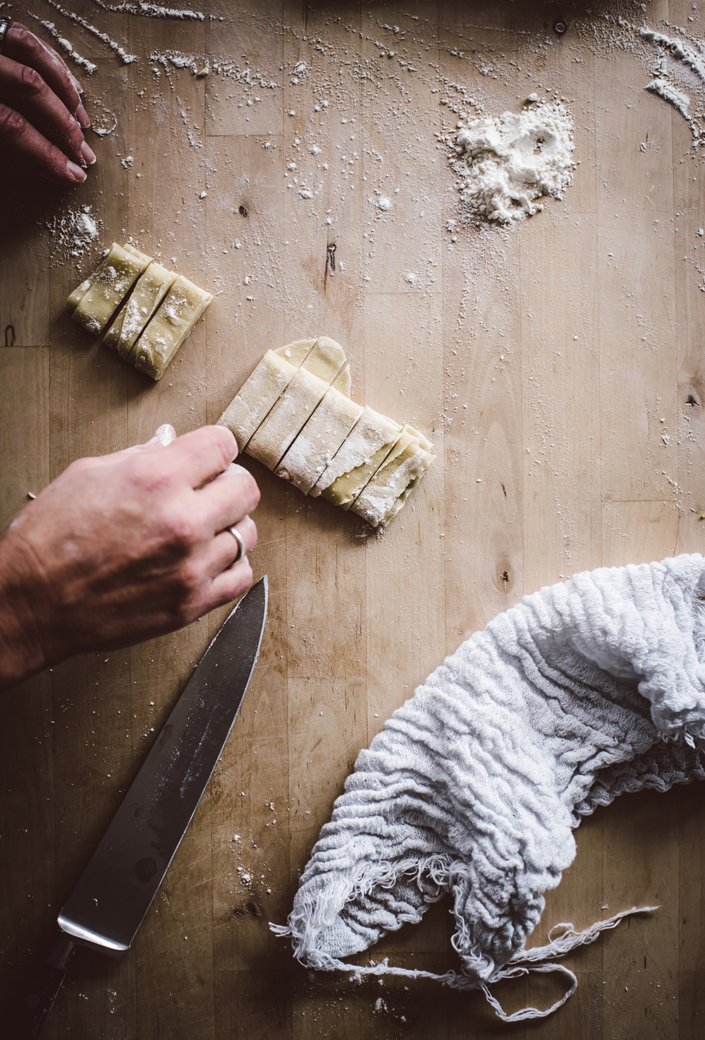 Pappardelle with Mushroom Stroganoff