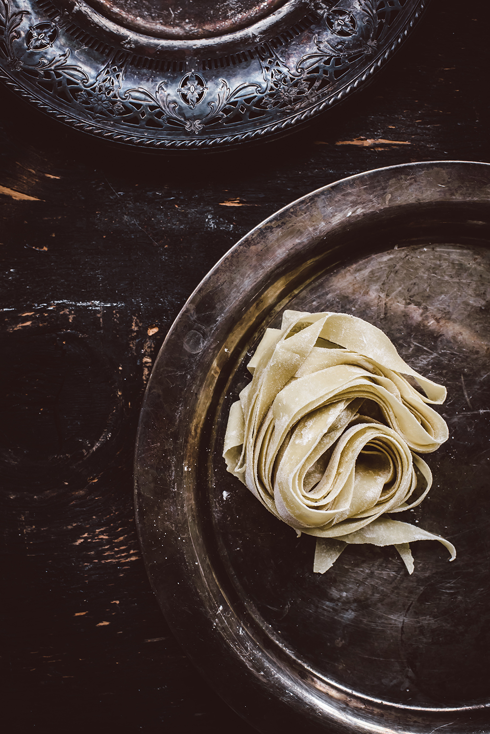 Pappardelle with Mushroom Stroganoff