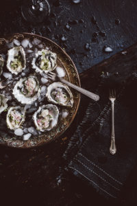 Oysters with Two Simple Mignonettes