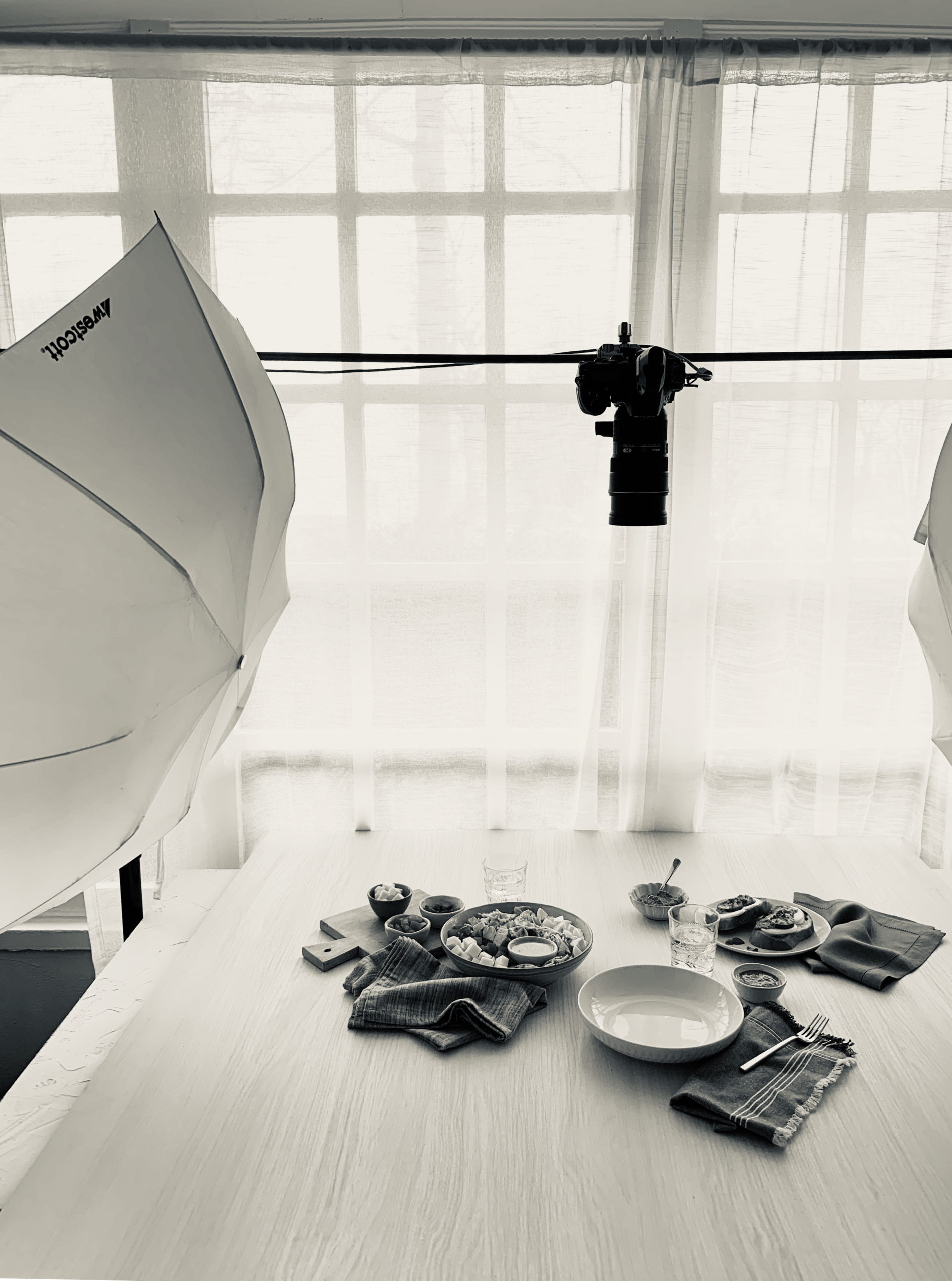 A Simple Overhead Setup for Food Photography Regan Baroni
