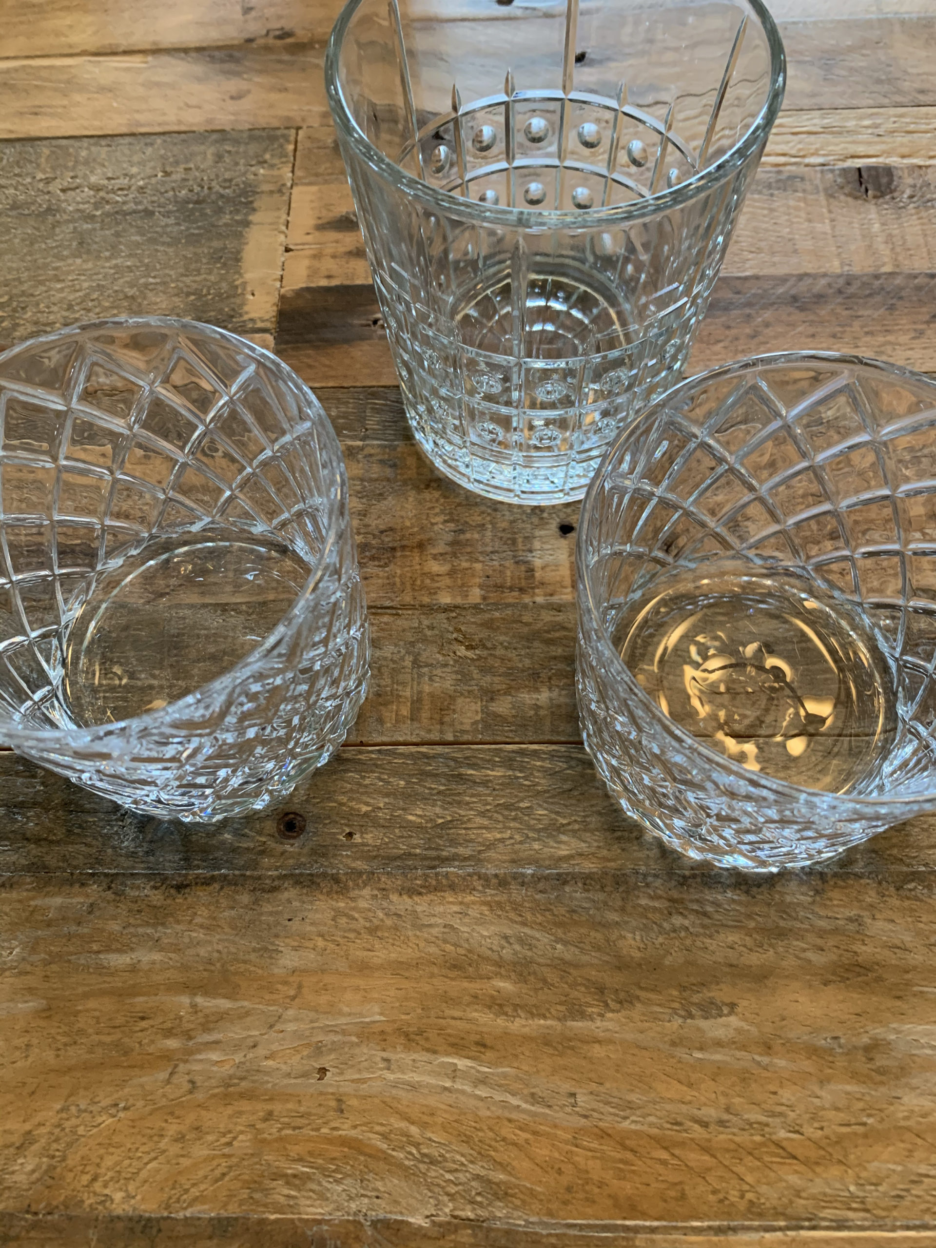 glassware for drink photography