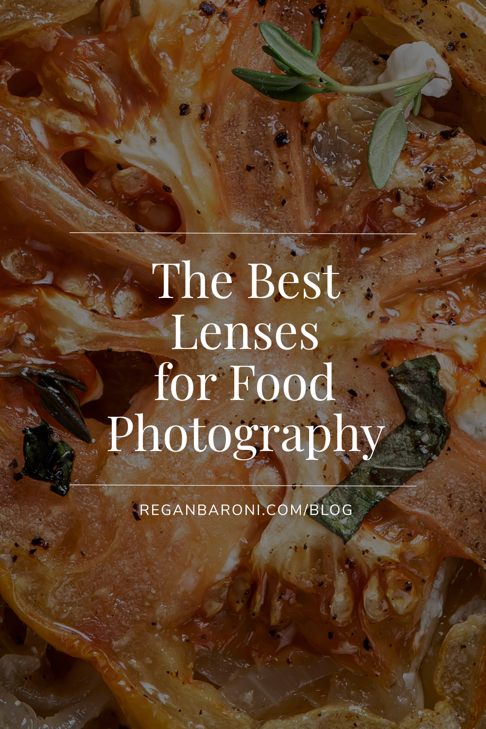 the best lenses for food photography