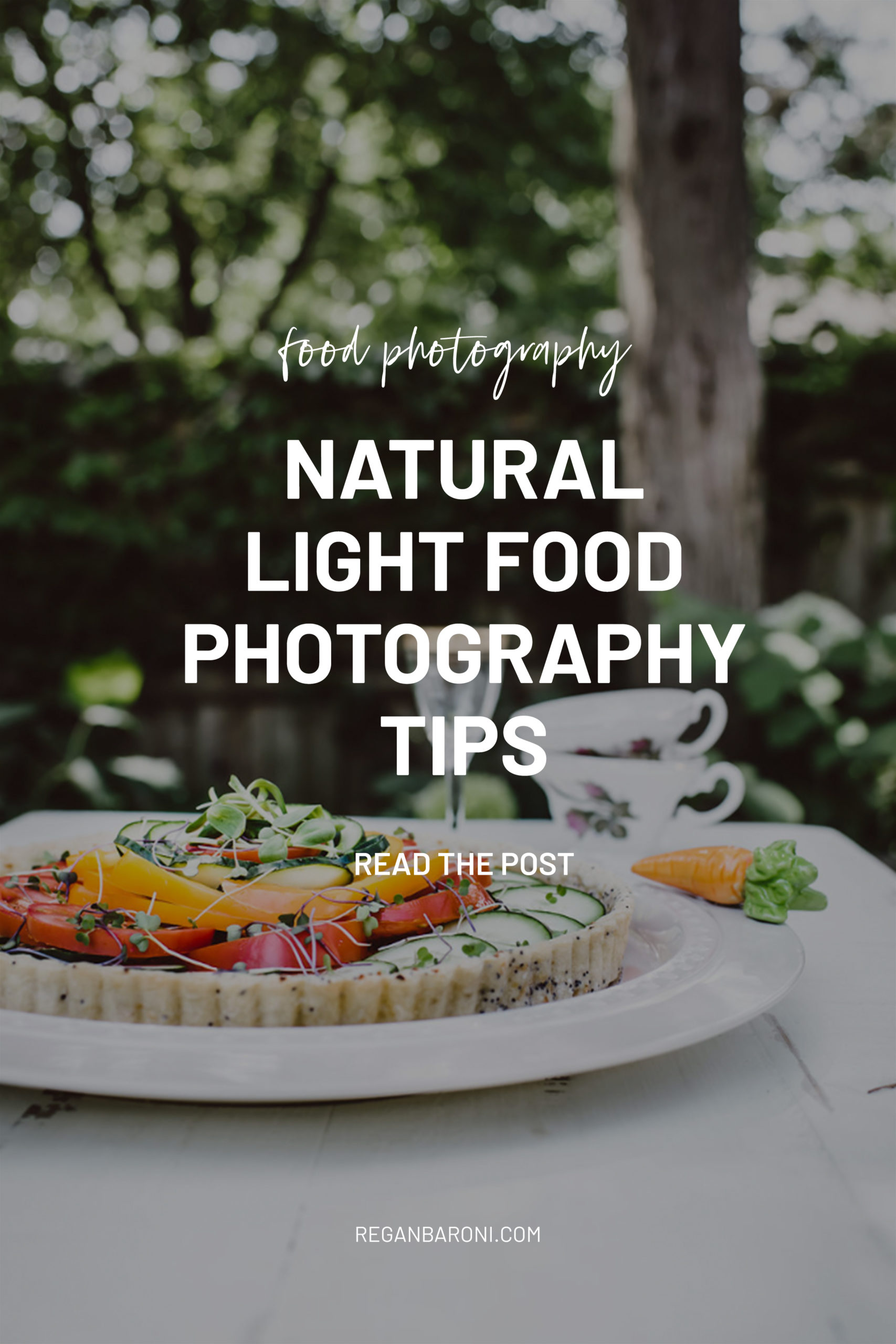 Natural Light Food Photography Tips