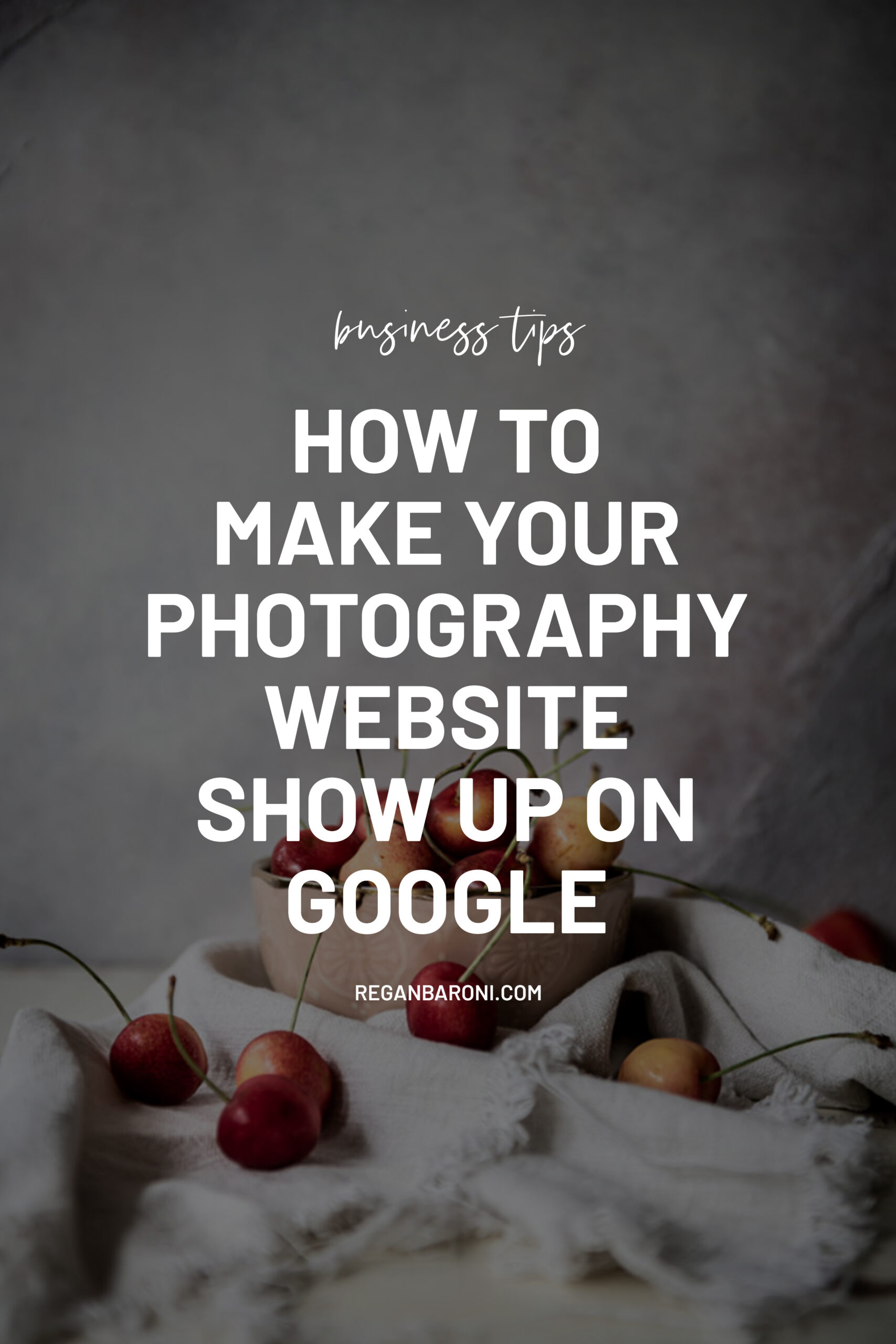 how to improve your photography website