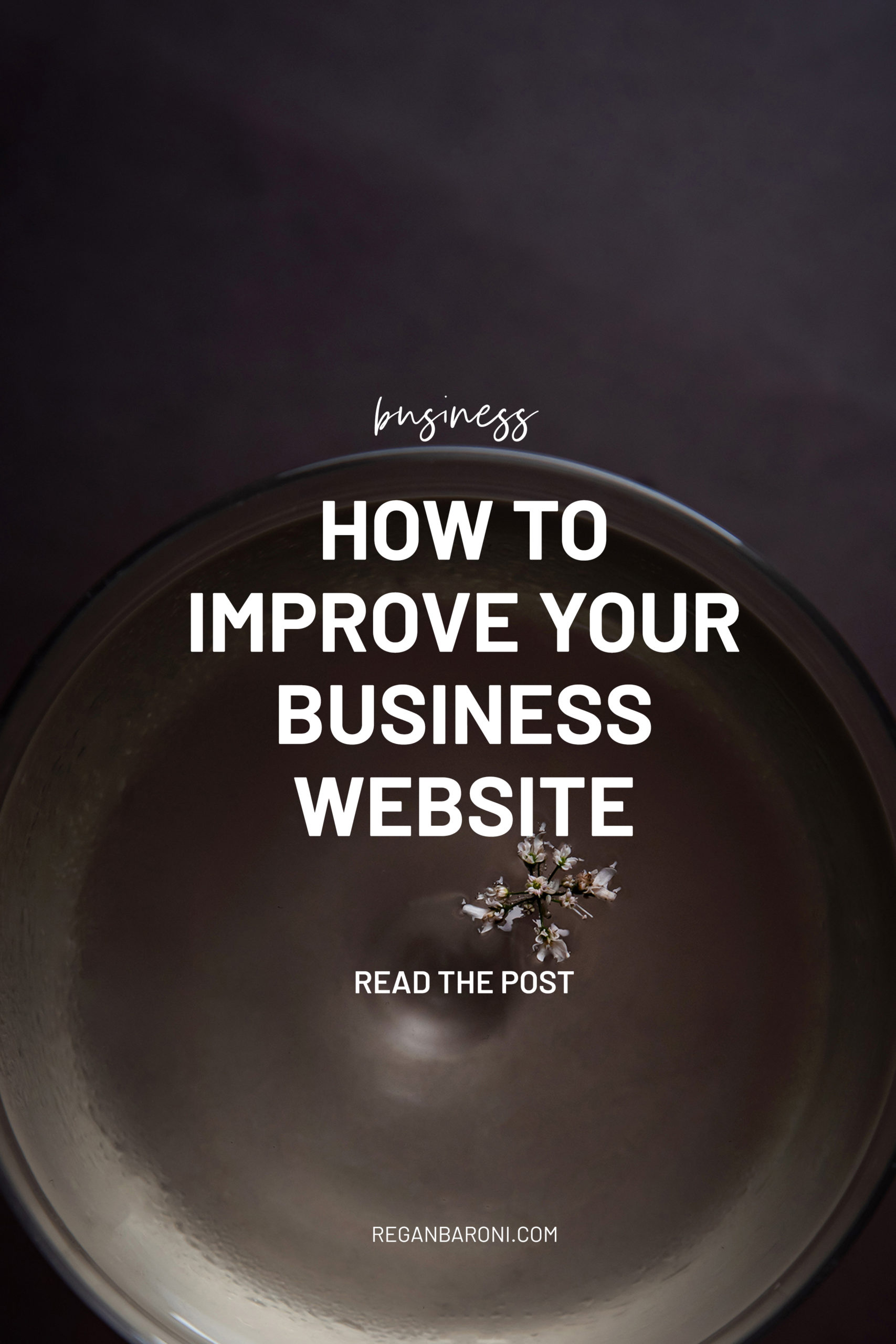 how to improve your business website