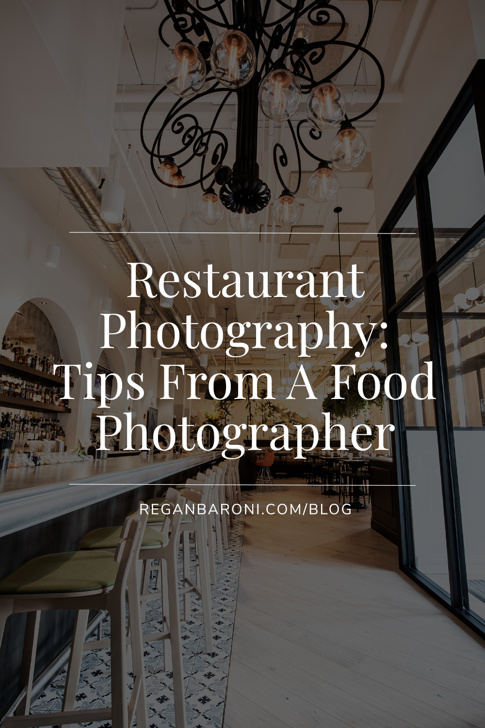 restaurant photography tips from a food photographer