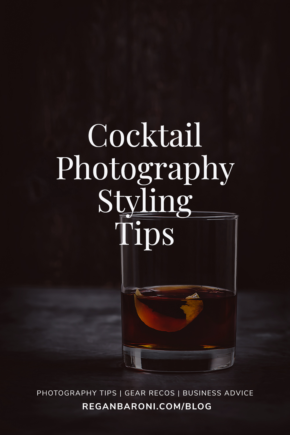 Cocktail Photography Styling Tips