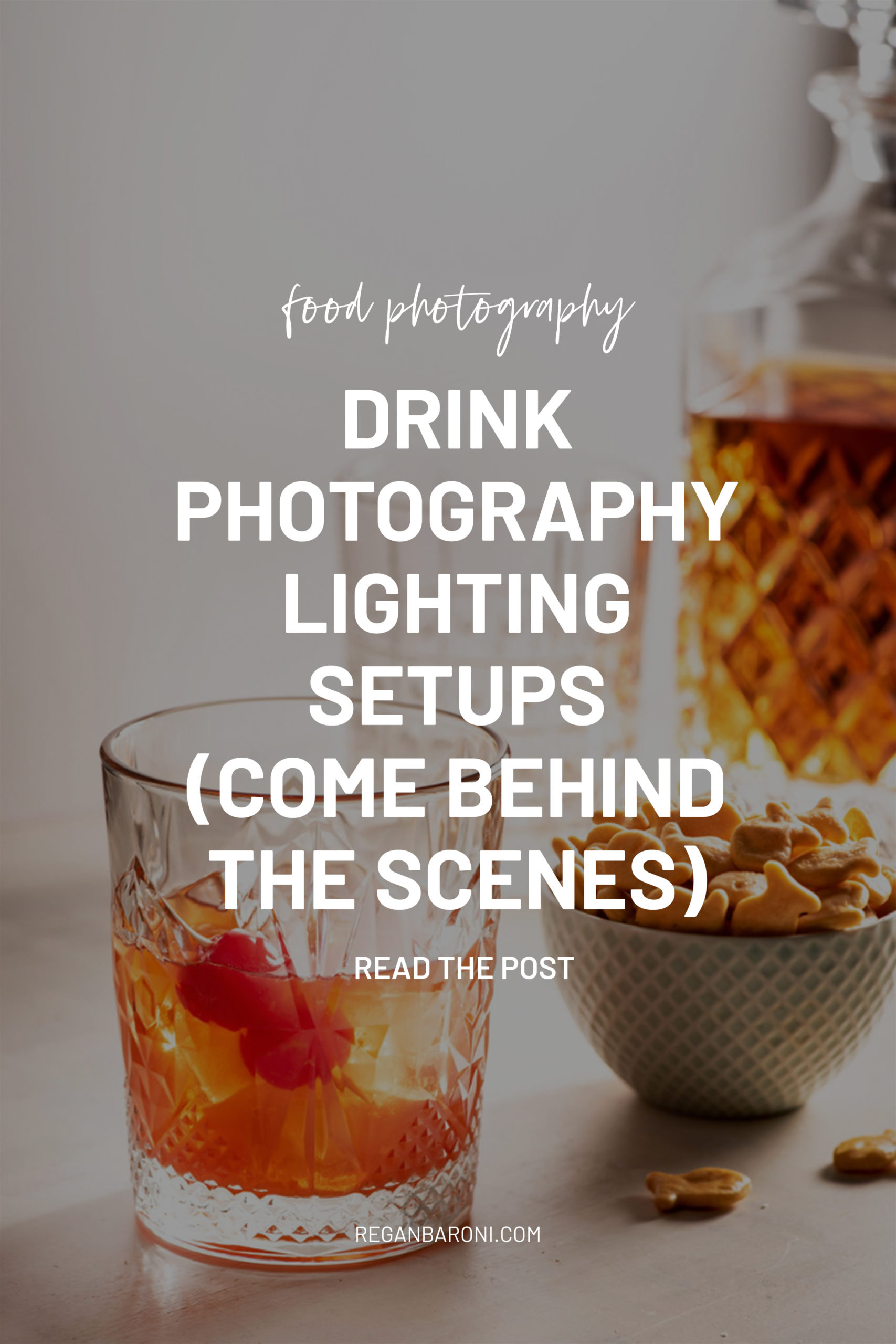 Drink Photography Lighting Setups