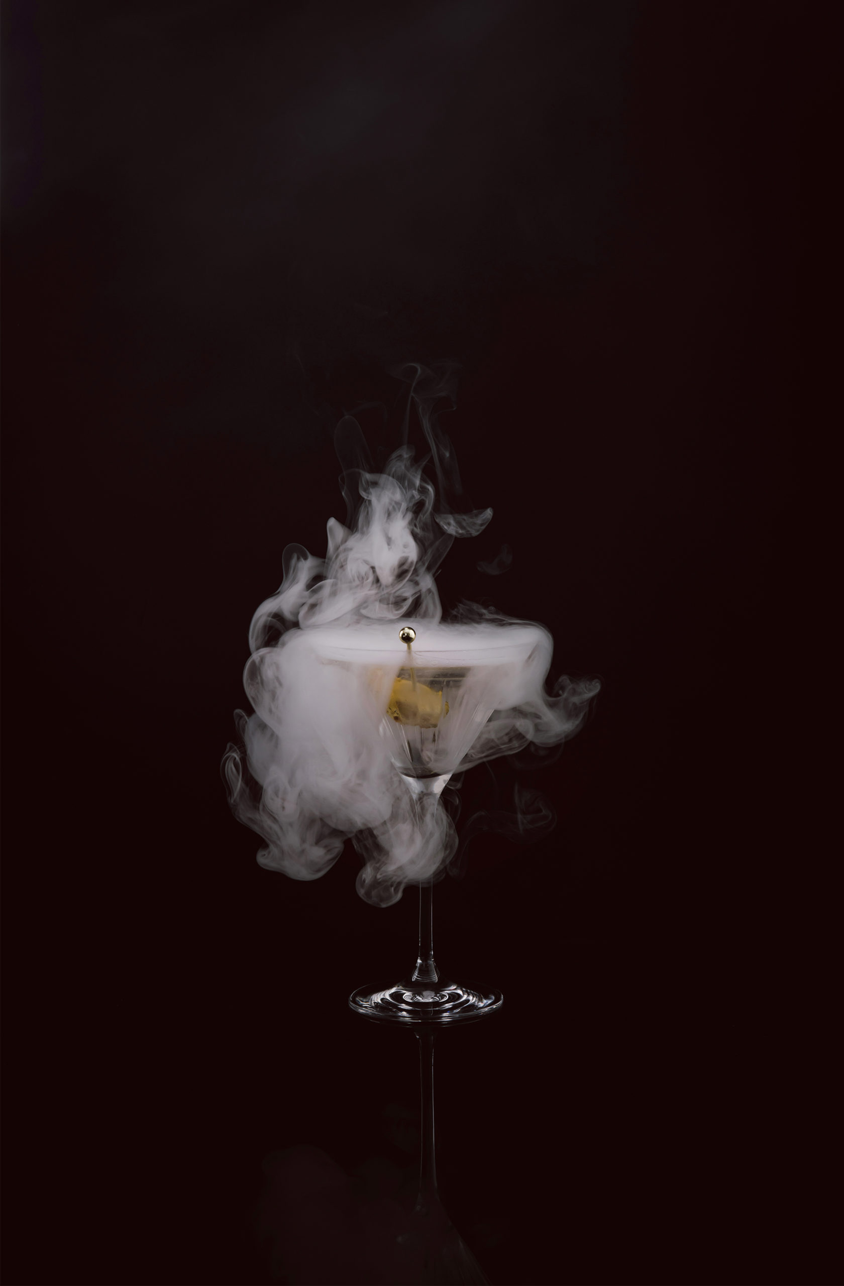 Smoky martini
