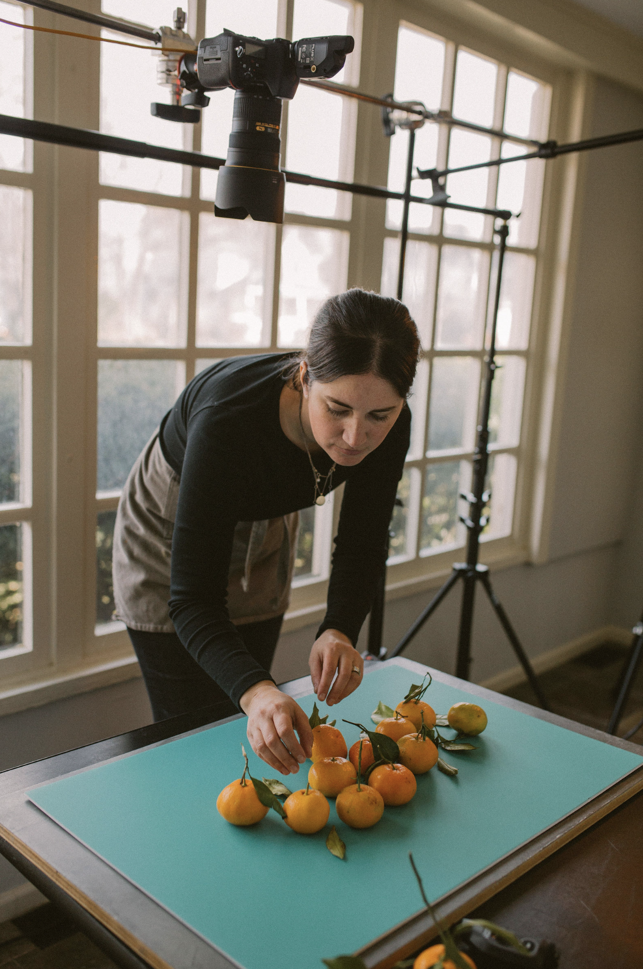 light and airy food photography