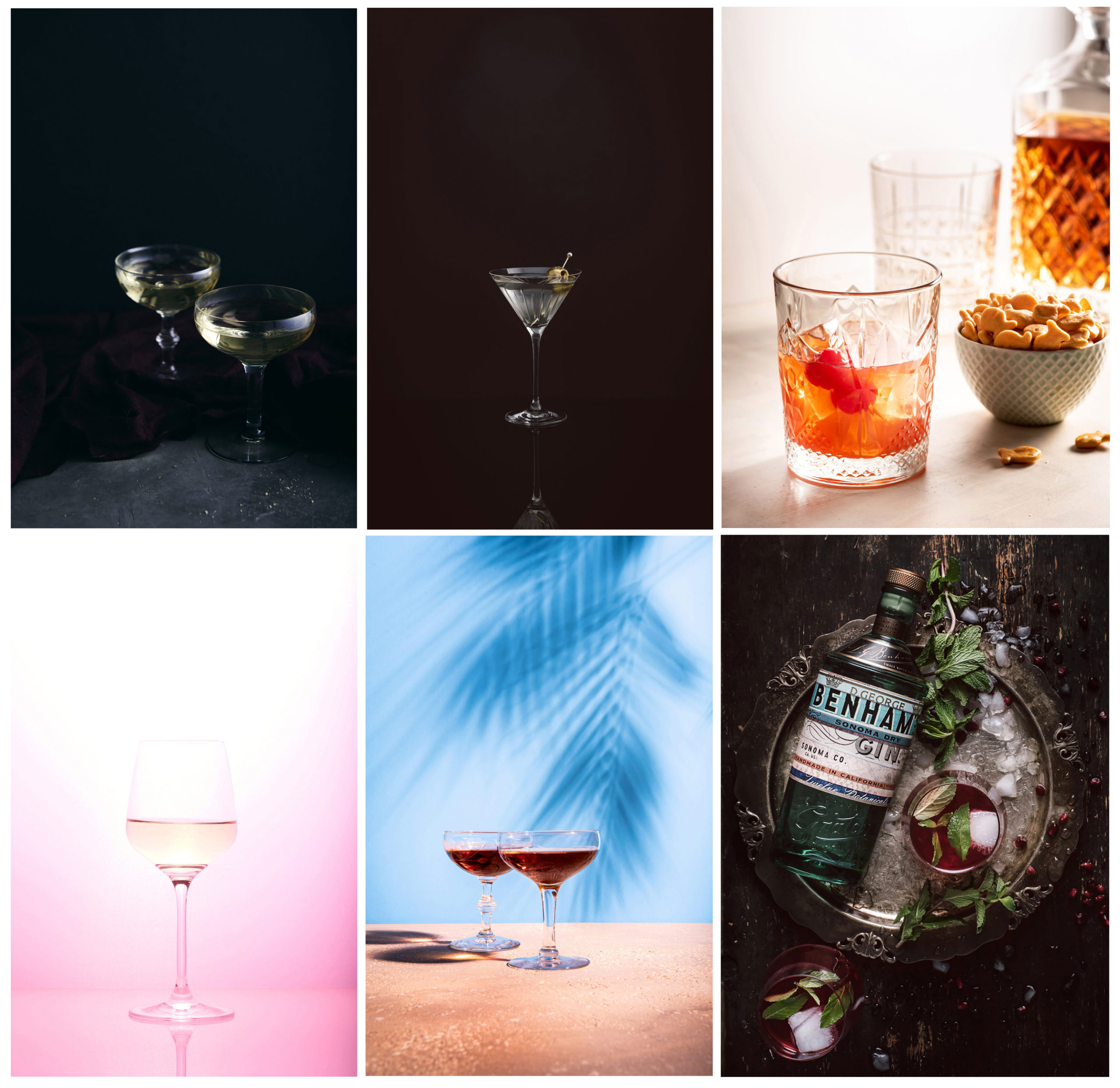 Cocktail Photography Lighting