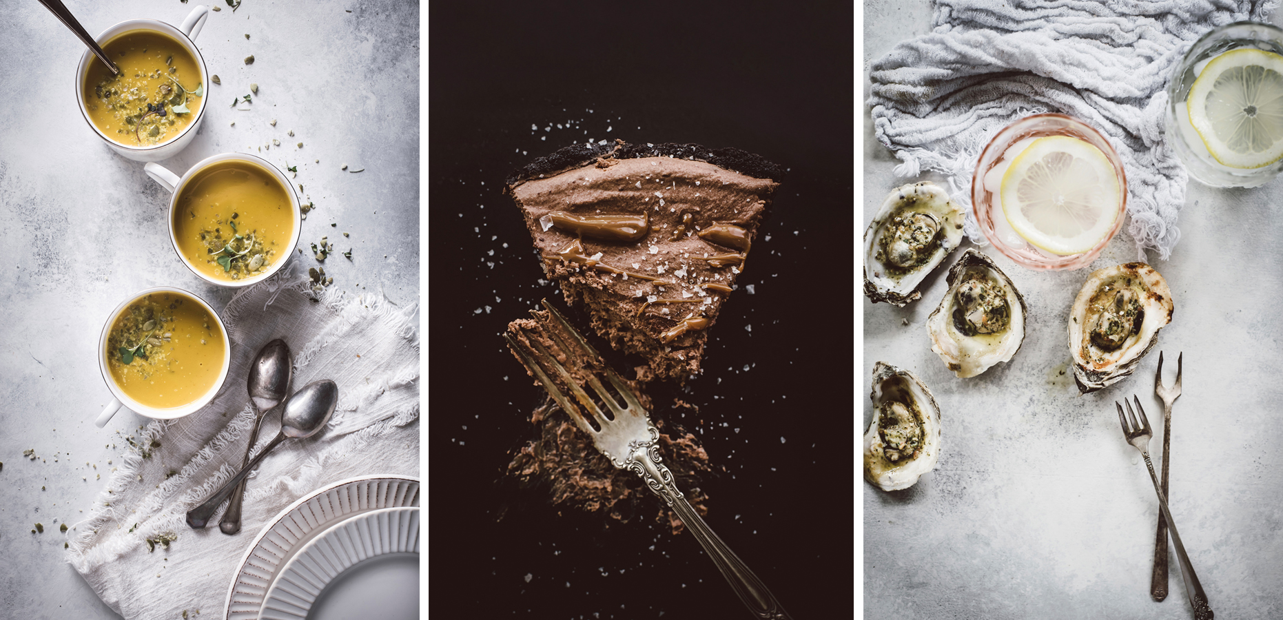 leading lines in food photography