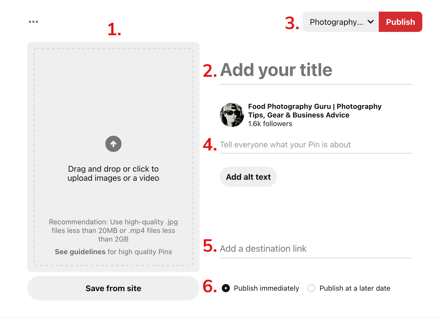 Pinterest for Photographers