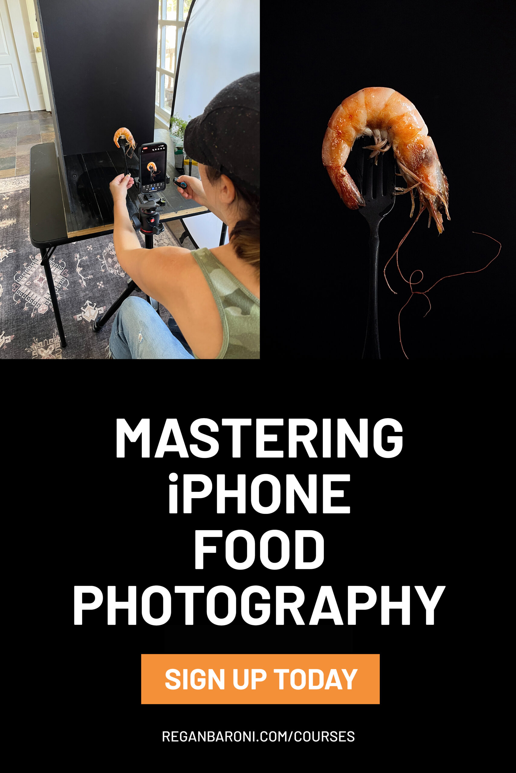 iPhone food photography course