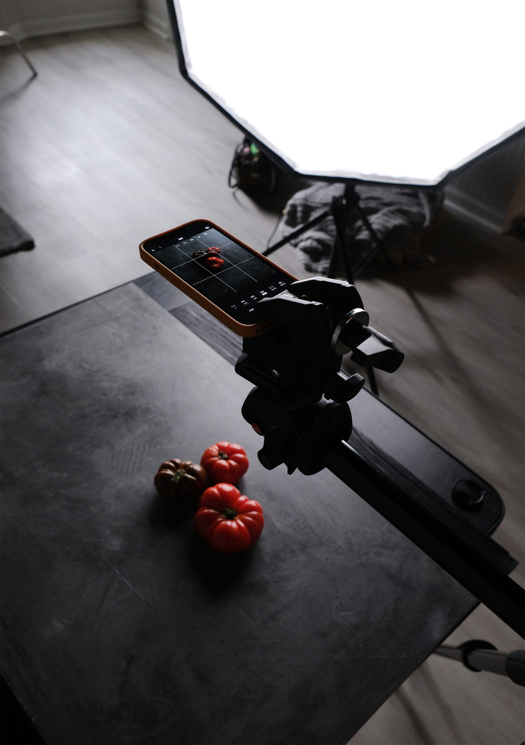 iPhone Food Photography Lighting