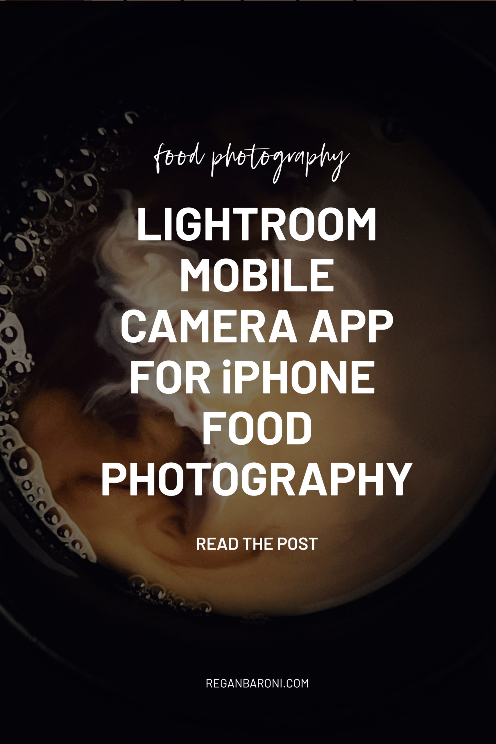 lightroom mobile for iphone food photography