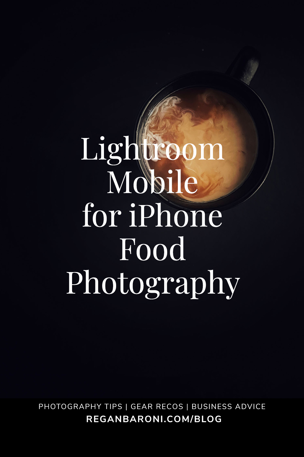 Lightroom Mobile for iPhone Food Photography